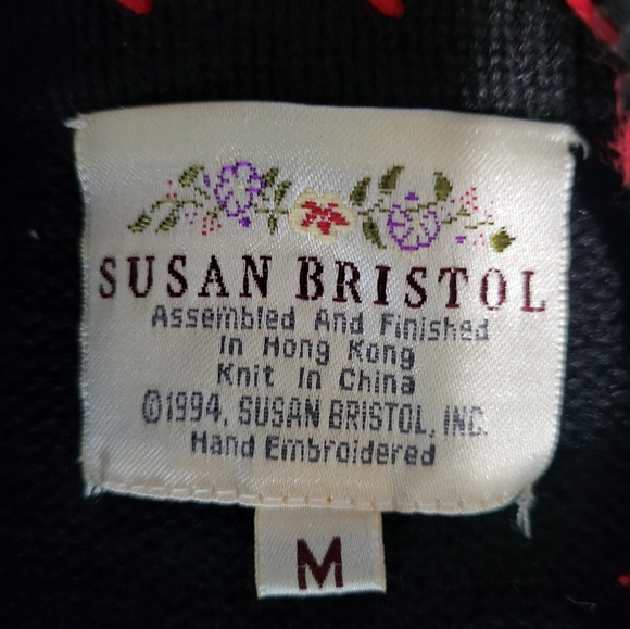 SOLD Vintage Susan Bristol holiday Vest - Picture 4 of 5